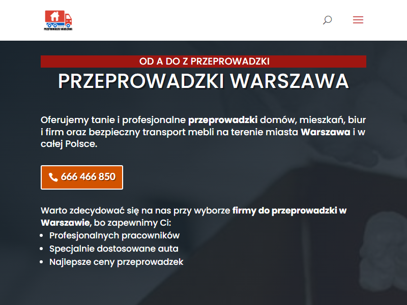 Przeprowadzki Warszawa od A do Z